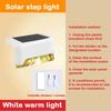 LED Solar Lights IP65 Waterproof Solar Step Deck Light For Courtyards Railings Stairs Garden Lighting Decoration