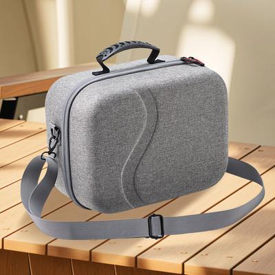 Mallette de Transport Rigide Étanche Housse de Protection Antichoc Sac à Bandoulière de Voyage avec Sangle pour Casque VR Meta Quest 3