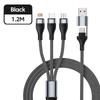 Smart Car Charger with Safety Protection - 150W 6-in-1 USB Fast Charger with Digital Voltage Monitor for Travel & Daily Use