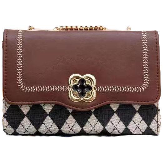 

Bag women s bag spring new trend fashionable women s handbag casual popular shoulder crossbody small bag women темно-коричневого