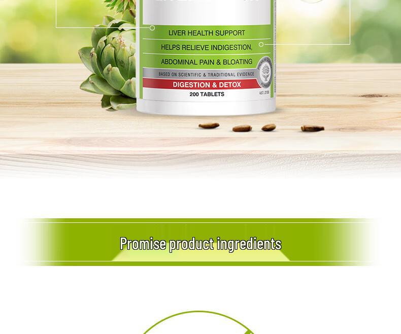Swiss Milk Thistle Liver Tablets with Turmeric & Artichoke for Overtime & Late Nights, 200 Tablets - Australian Edition