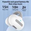 M-S8 Écouteurs de sport Conduction osseuse Clip d'oreille Étanche à la vie Compatible Bluetooth 5.3 Son HiFi Écouteurs sans fil Fourniture pour la maison
