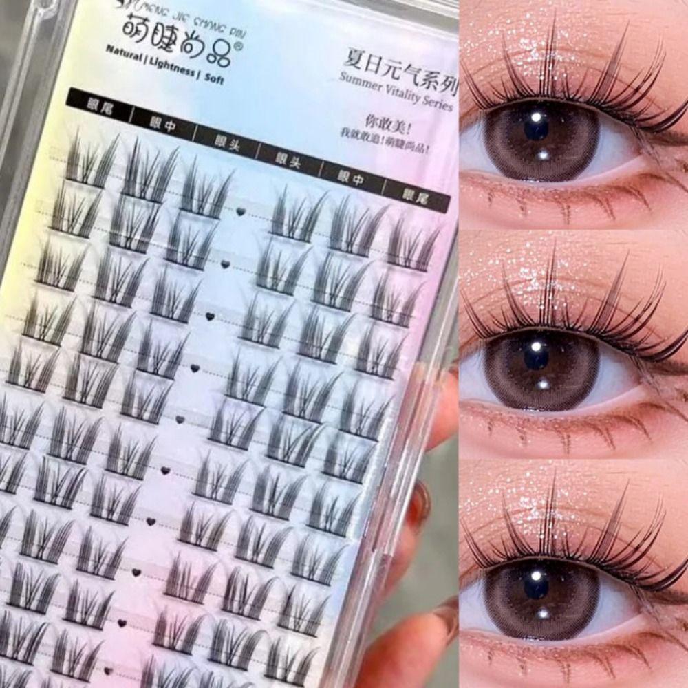 

Enlarge Your Eyes Segmented False Eyelashes Eyelash Extension False Lashes Women