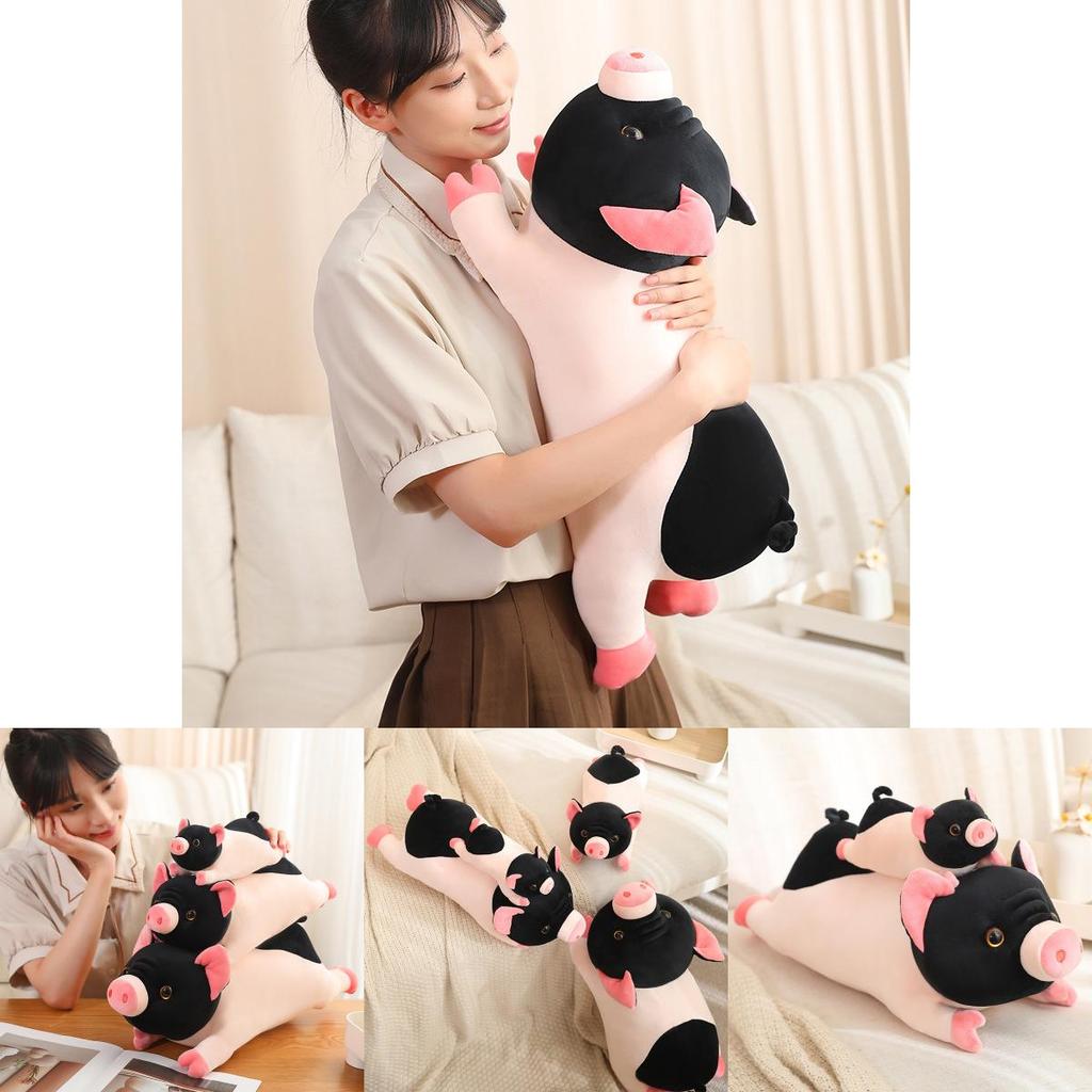 Adorable Cute Miniature Pig Plush Doll Cozy Soft Stuffed Animal For Girls Dorm Room