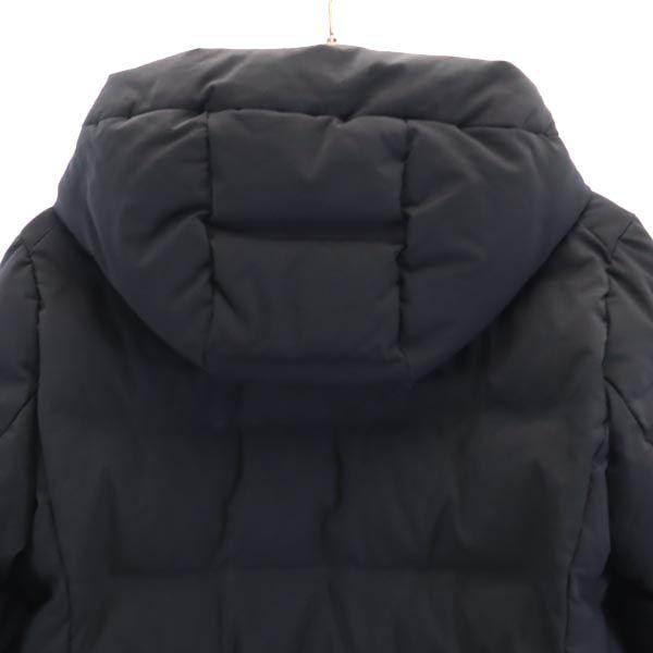 UNIQLO seamless down coat M Black series hood Women Used