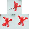 Small Red Man Funny Wine Opener With Pp Material For Party Celebrations