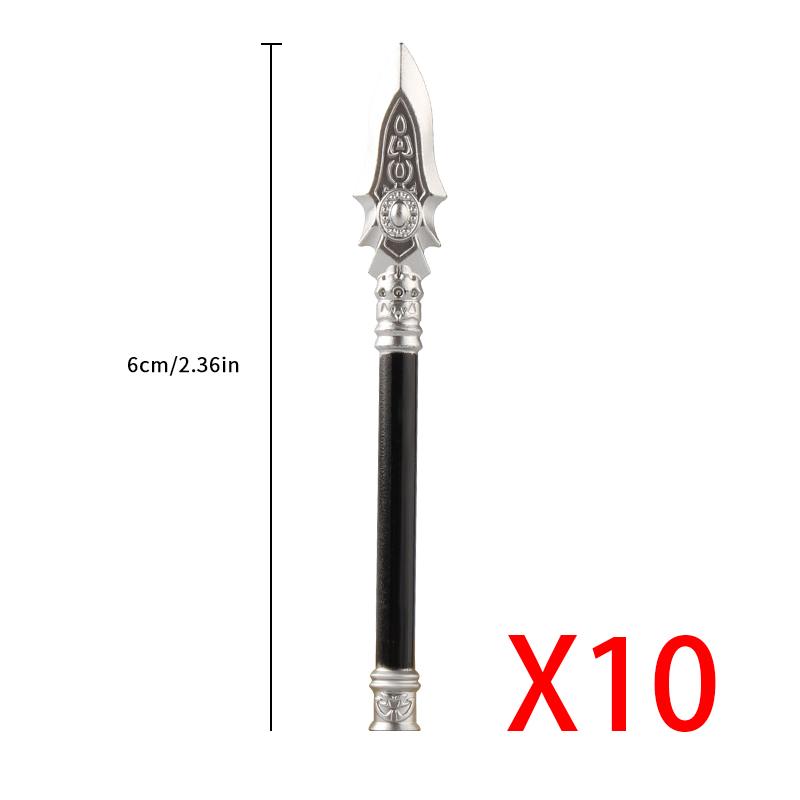 MOC Medieval Weapon Accessories for Building Blocks - Sword Shield Bow Axe Hammer Spear Gun Set