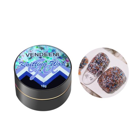 

В штучной упаковке лак для ногтей с эффектом зерна, натуральный экстракт, высокая насыщенность 6