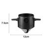 Pour Over Coffee Dripper Stainless Steel Coffee Maker Double-Layer Filter Eco-Friendly Cone Filter Easy to Clean Reusable Coffee