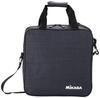 MIKASA Ball Bag for Handballs, Holds 4 Balls, Black, AC-BGS40-BK