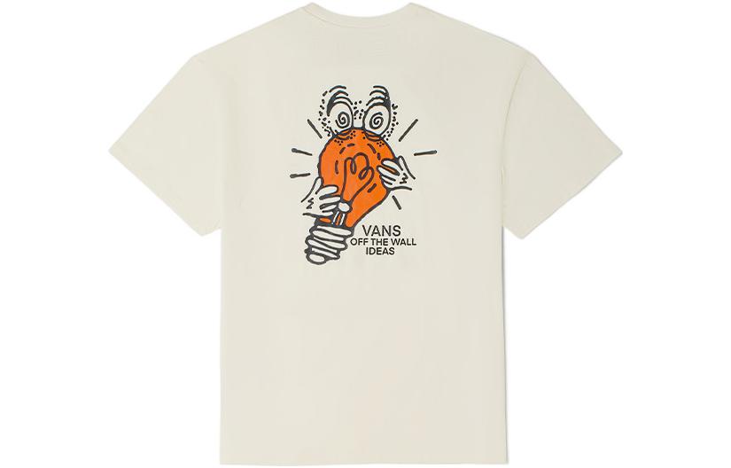 Vans T Shirt Unisex Vintage White VN0A7PZQ3KS XL