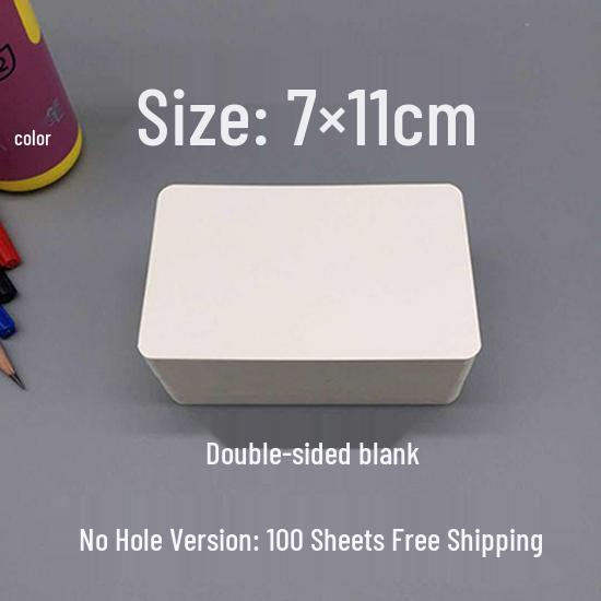 DIY Blank Postcards: Creative Writing, English Word, and Pinyin Greeting Cards