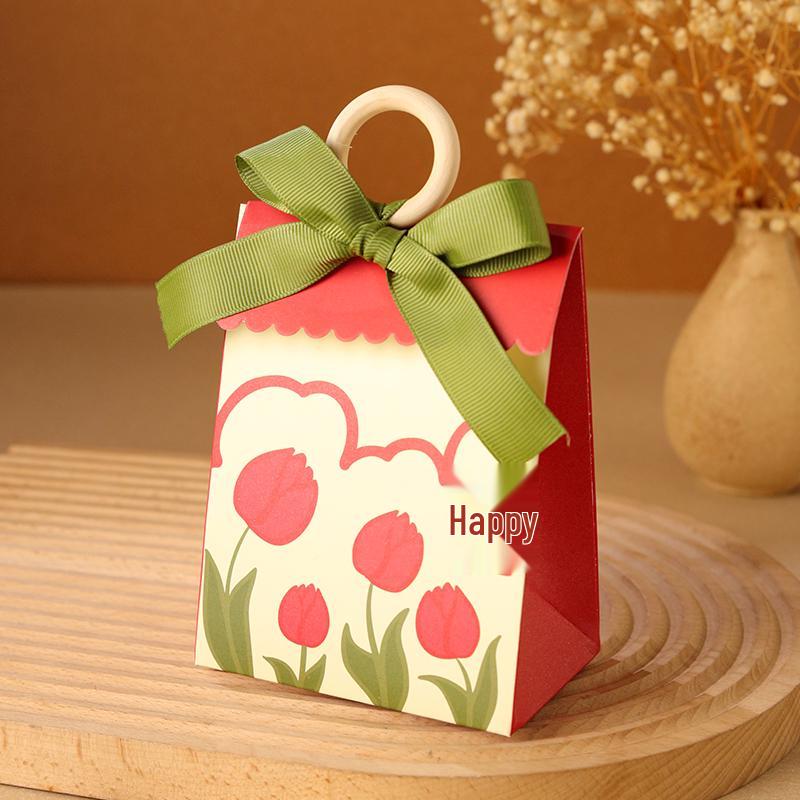 Charming Wedding Favor Candy Box - Ins Style Handbag Design