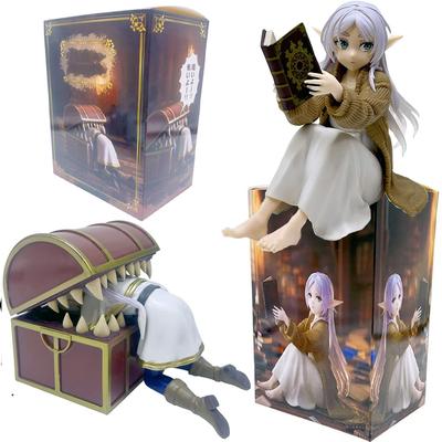 Frieren Beyond Journey's End Frieren Treasure Box Monster Anime Figur Spielzeug Farn Nudel Stopper Action Figur