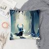 The HHollow KKnight Adventure Game Pillow Case Fashion Square Pillowcase Bedroom Sofa Room Ins Decoration Leisure