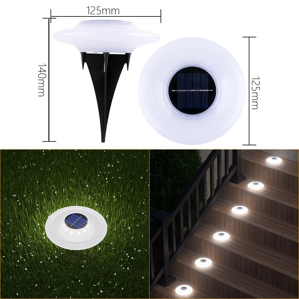 Waterproof Solar In-ground Lawn and Courtyard Lights for Outdoor Decoration
