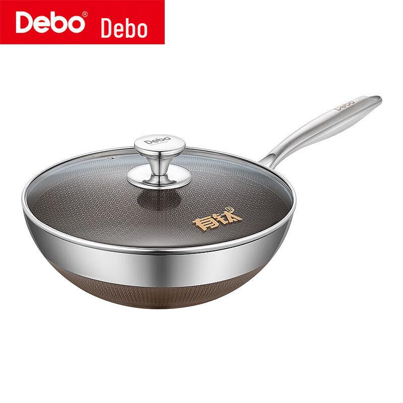 Debo Lazio 28cm Titanium Steel Wok