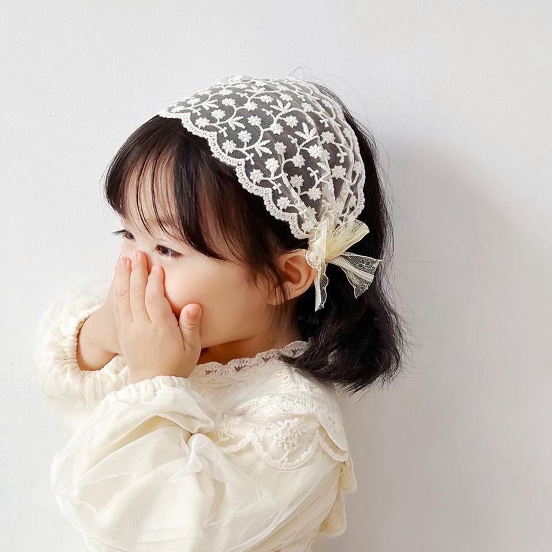 French Retro Princess Lace Pearl Lolita Headband & Hair Accessories