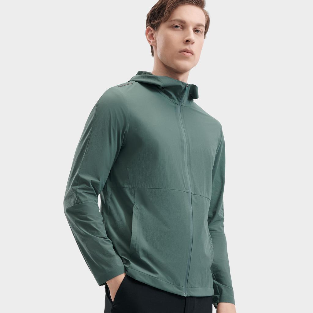 FILA Jackets Men's Green Snake Green Hooded Moderate Workwear F11M422704FDG