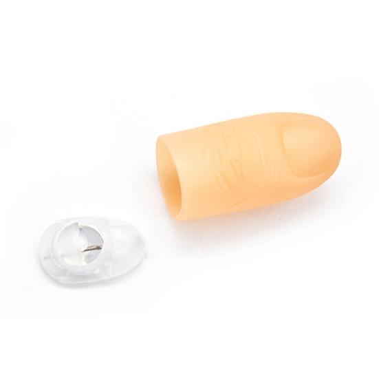 Magic Thumb Lights LED Magic Thumb Prank Toy Light Up Flashing Fingers Tips for Magic Stage Tricks Performance Props