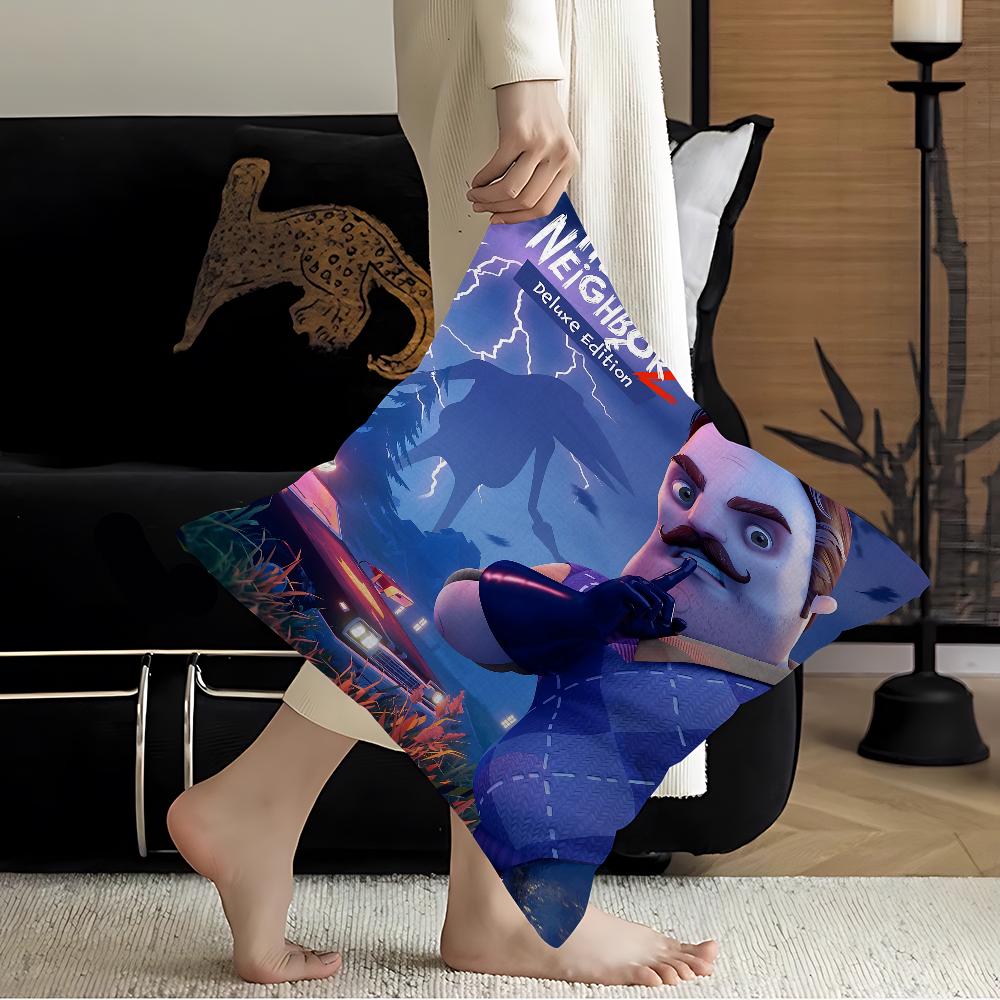 Game HELLO N-NEIGHBOR Pillow Gift Home Office Decoration Pillow Bedroom Sofa Car Cushion CoverPillow Case
