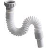 Kitchen Sink Drain Pipe PP Wash Basin Sewer Drainer Flexible Hose 45mm Internal Thread Telescopic Tube Bathroom Accessories