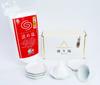 Salt Mound for Good Good Power Naruto Purifying Salt Mound Container 5 Octagonal Plates Set Luck, Fortune, Spot, Whirlpool, Salt, 400g, +