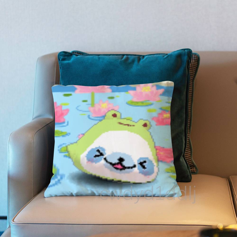 CUTE MMamegoma Seal Meme Pillowcases Cute Funny Pillow Case For Wedding Party Home Decor Comfy Pillow Cover