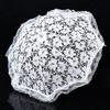 Mini White Lace Umbrella, 16.5x18 Inch Vintage Bridal Lace Decorative Umbrella for Tea Party, Small Photography Prop, Craft Umbrella for Kids,
