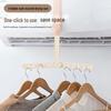 Foldable Portable Clothes Hanger - Space-Saving, Multi-functional Drying Rack for Travel, Business Trips, Dorms, and More