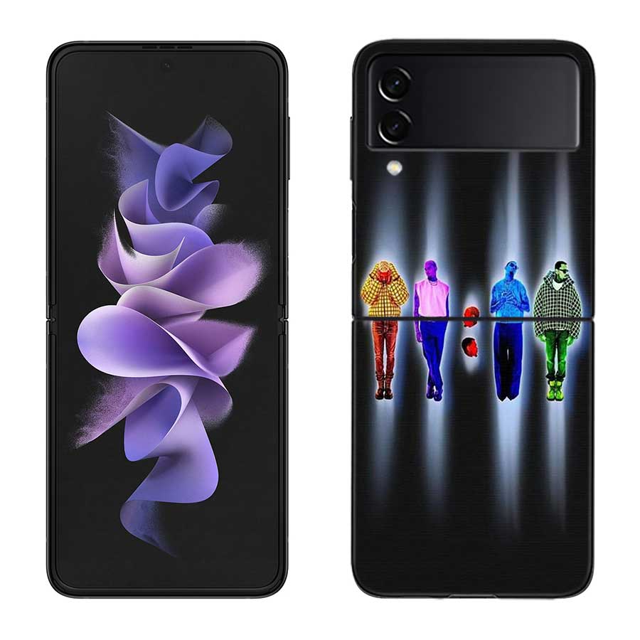 

Chris Brown American Rapper Case for Samsung Galaxy Z Flip 6 5G Z Flip 5 4 3 5G Black Hard Cell Phone Cover Luxury PC Shell Coqu Samsung Z Flip 6 5G