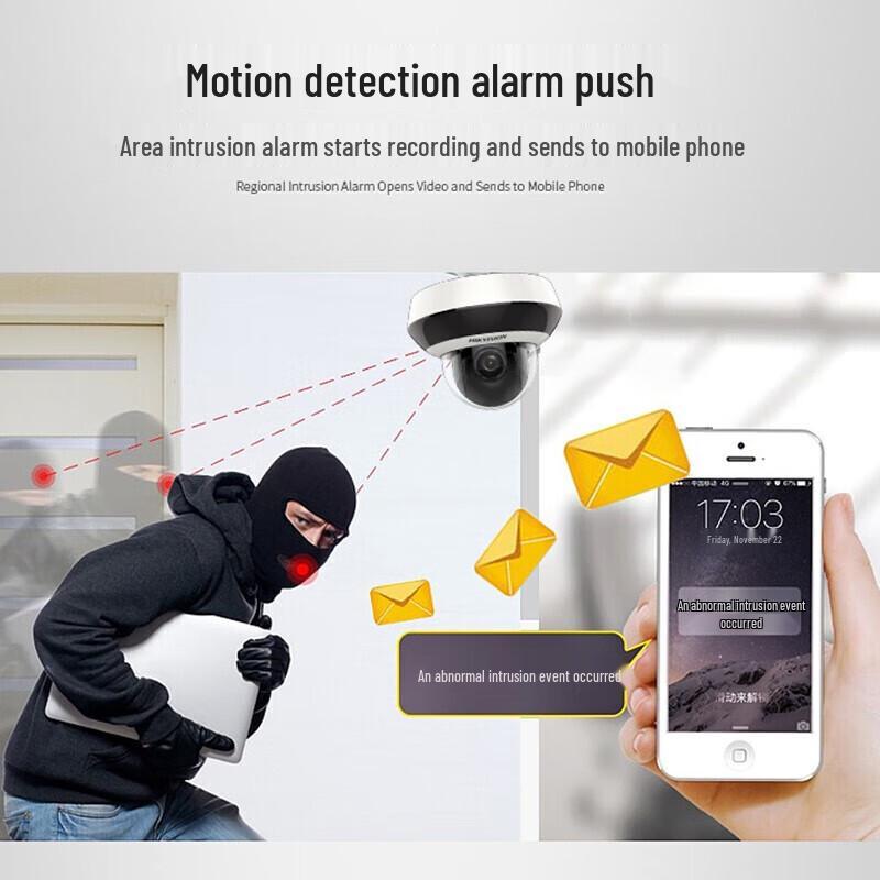 Hikvision PoE IP Surveillance Camera CN plug (adapter included)