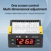ETC-974 Intelligent Digital Display Temperature Controller DC12V/24V AC110V/220V Precise Adjustment Compressor/Frost/Fan