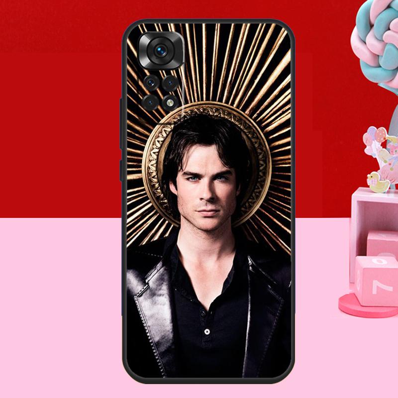 Damon Salvatore Vampire Diaries Case For Xiaomi Redmi Note 14 13 12 11 10 15 Pro Plus Redmi 15 C 13C 10C 12C 14C Soft Cover