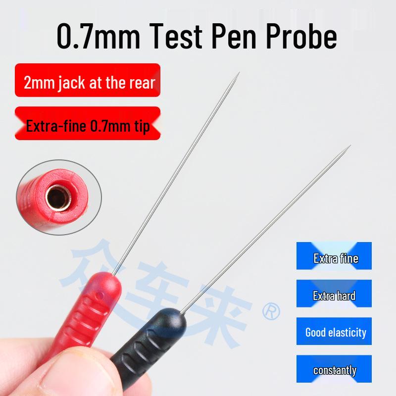 Ultra-Sharp 0.7mm Circuit Testing Needle - Non-Destructive Wire Piercing Probe for Automotive Electricians