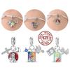 Original Jesus Salvation Prayer Peace Charms 100% Copper New Style Fitwomen'S Bracelet Diy Production Gift