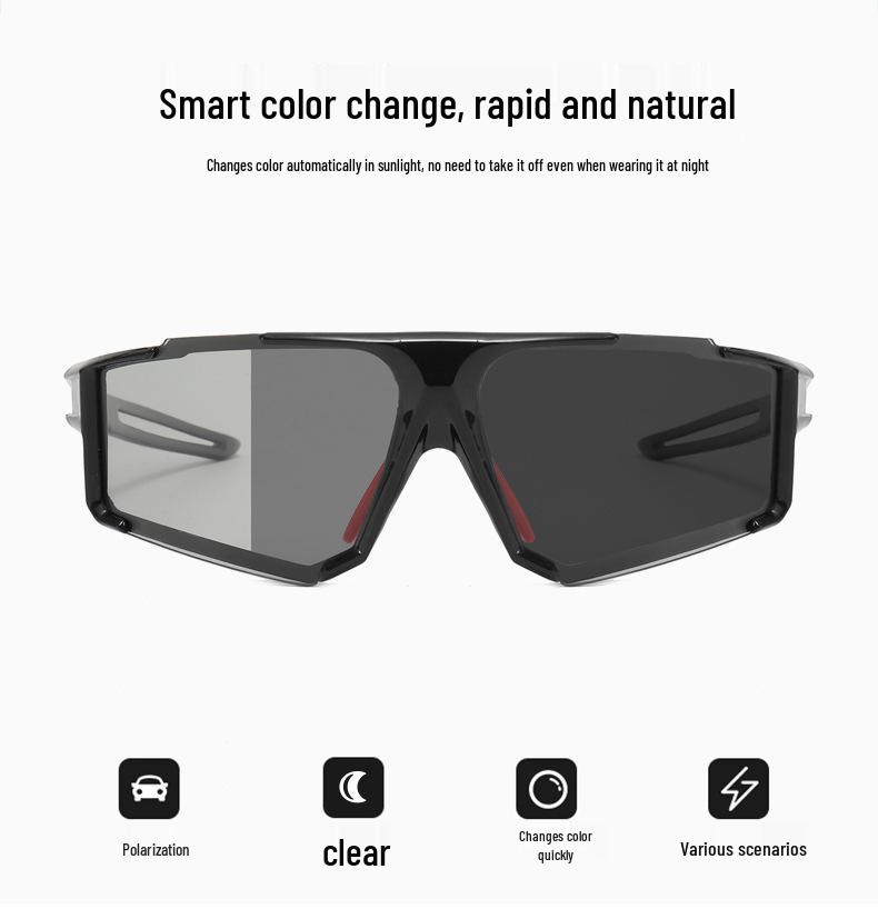 TR90 Polarisierte Sport-Sonnenbrille für Radfahren & Laufen mit UV-Schutz