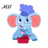 Safety Outlet Protectors for Children Cute Elephant Switch Sticker, Decorative PVC Waterproof Light Decal, Protective Cover Flexible Cut to