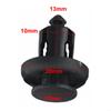 Nylon Bumper Retainer Clips Set Black Replacement Fastener Accessories