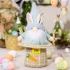 1pair Colorful Easter Rabbit Gnomes Figurine Unique Style for Festive Celebrations Spring Celebrations Home Indoor Decor