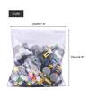 500pcs Assorted Plastic Car Door Trim Clip Bumper Fastener Retainer Rivet Push Pin Kit