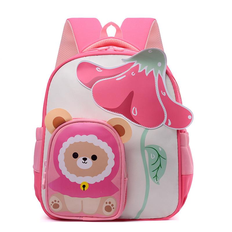Capybara Preschool Backpack With Padded Shoulder Straps And Animal Print For Kindergarten Age