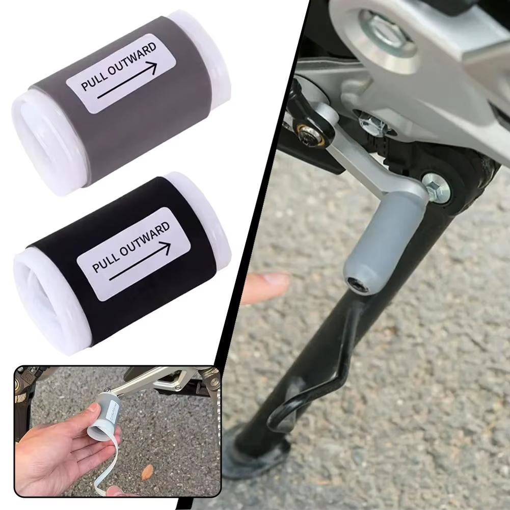 Universal Motorcycle Shift Gear Lever Pedal Rubber Cover Anti-skid Foot Peg Toe Gel Accessories for Honda Kawasaki Yamaha