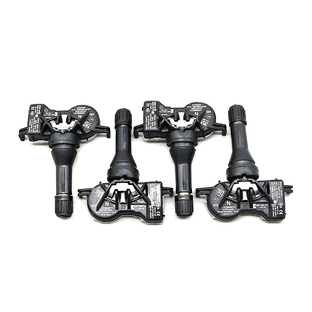 TPMS SENSOR FOR 2018-2024 NISSAN MICRA TIRE PRESSURE SENSOR TPMS 433MHz TIRE AIR PRESSURE 40700-4CB0B 407004CB0B 40700-4CB0A (4PCS) 40700-4CB0B