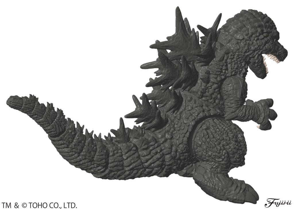 Chibimaru Godzilla Series No. 1101 Godzilla (2023) 70th Anniversary Edition Plastic Model
