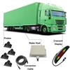 LED Truck Reversing Sensor System Parking Sensor Kit With 4 Sensors Air Line Reverse Radar Sound Alert Indicator System