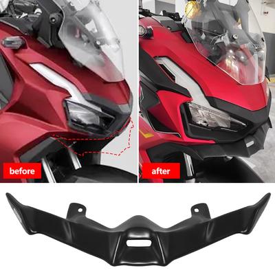 Motorcycle Front Spoiler Lip Protection Accessory Front Headlight Guard Bar for Honda ADV150/ADV160 Beak Style Wind Deflector