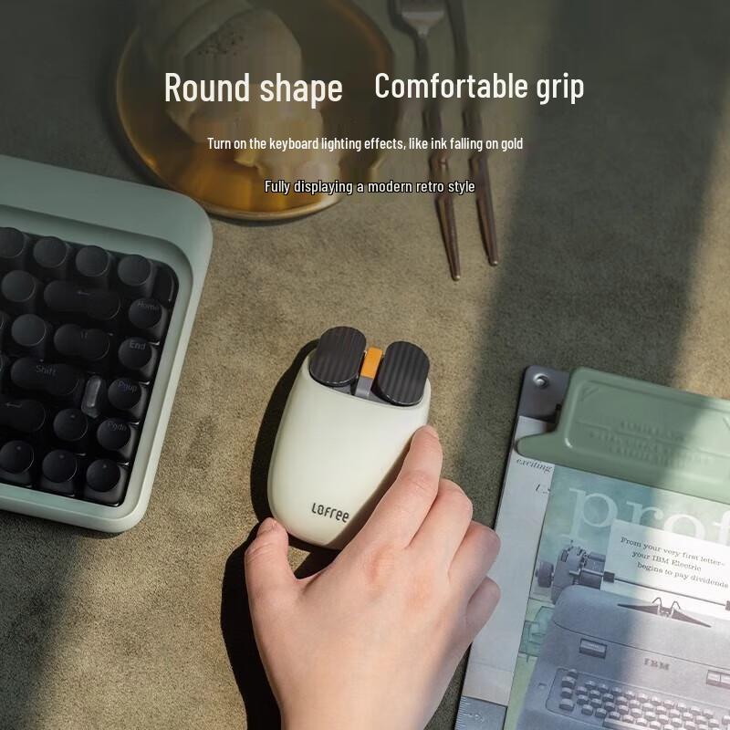 LOFREE 1970S Retro Dual-Mode Wireless Mouse