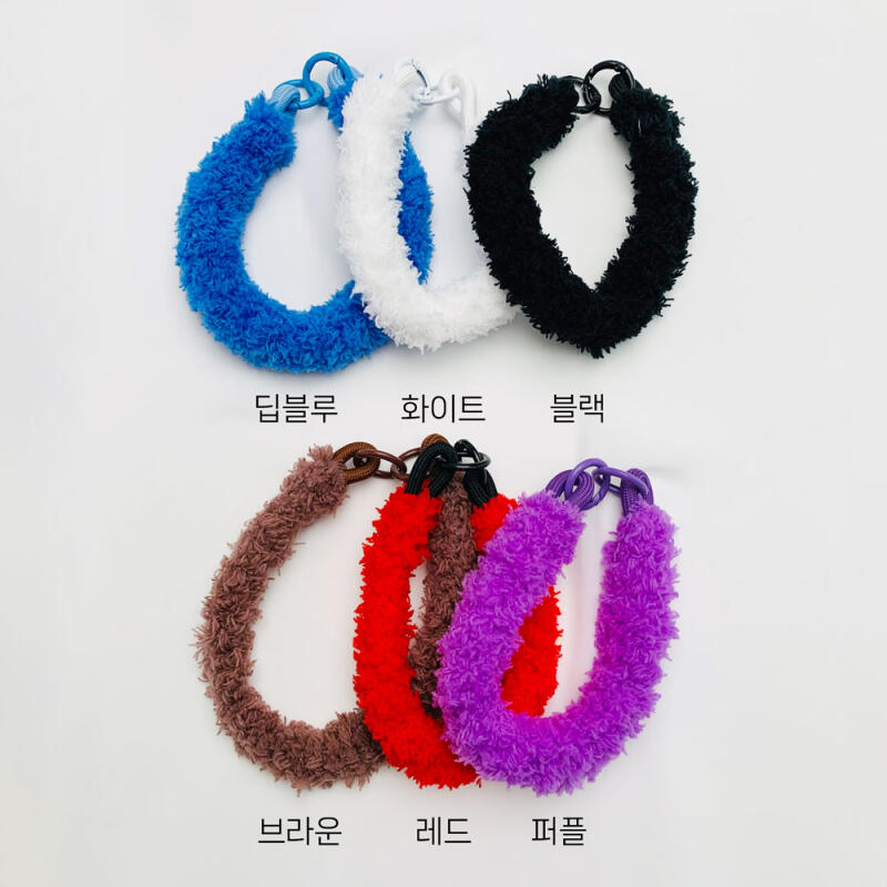 Karabiner Pompon Riemen Schlüsselanhänger Poggle Schlüsselhalter