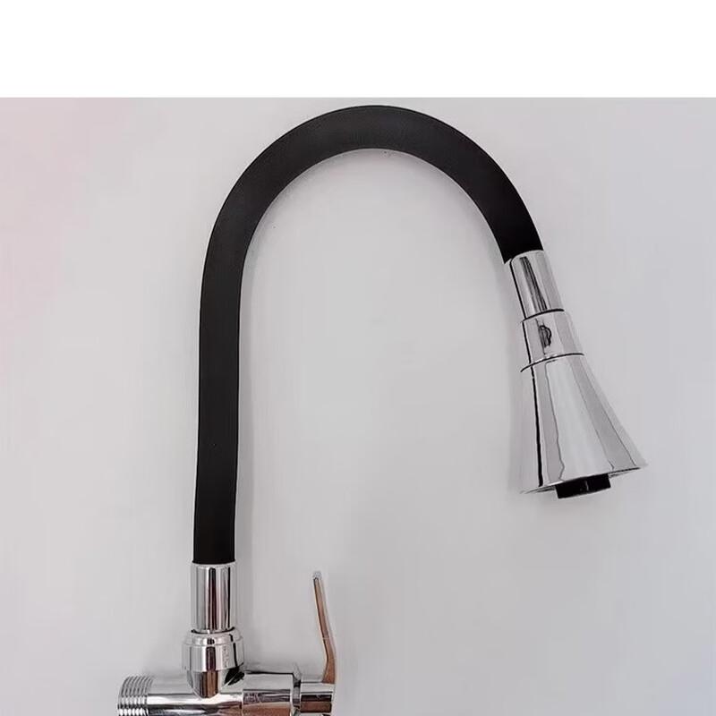 TLXT Zinc Alloy Wall-Mounted Single Cold Kitchen Faucet
